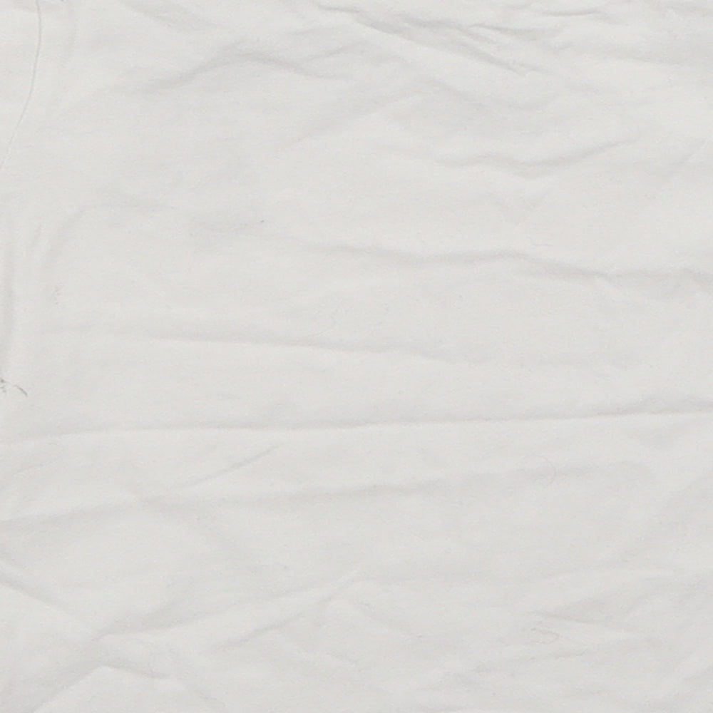 River Island Girls White   Basic T-Shirt Size 3-4 Years  - Lovely