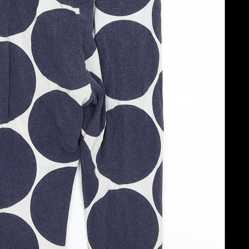 NEXT Baby Blue Polka Dot  Capri Trousers Size 12-18 Months