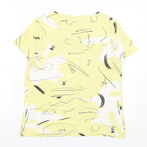 NEXT Womens Yellow   Basic T-Shirt Size 10