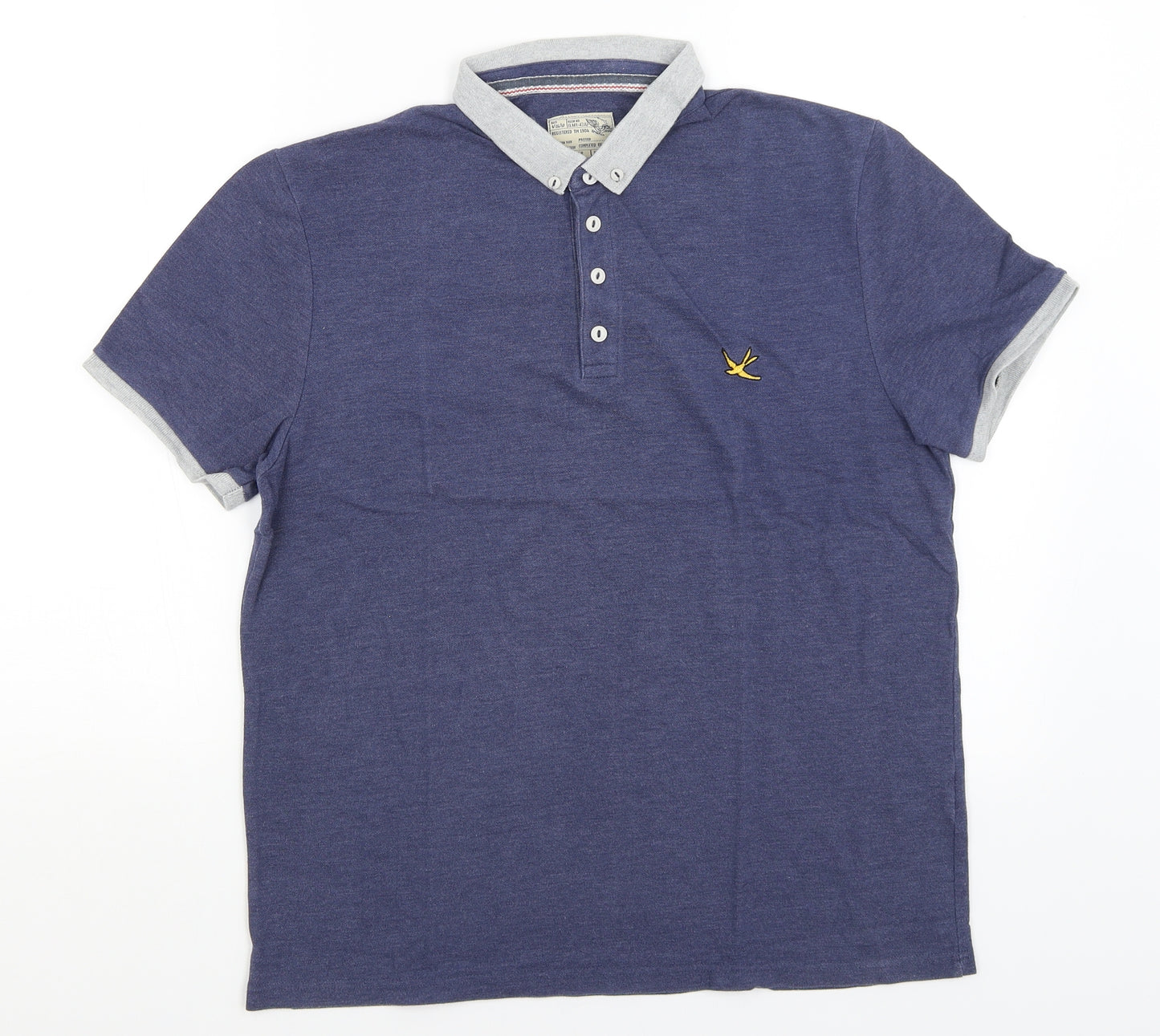 Burton Mens Blue    Polo Size M