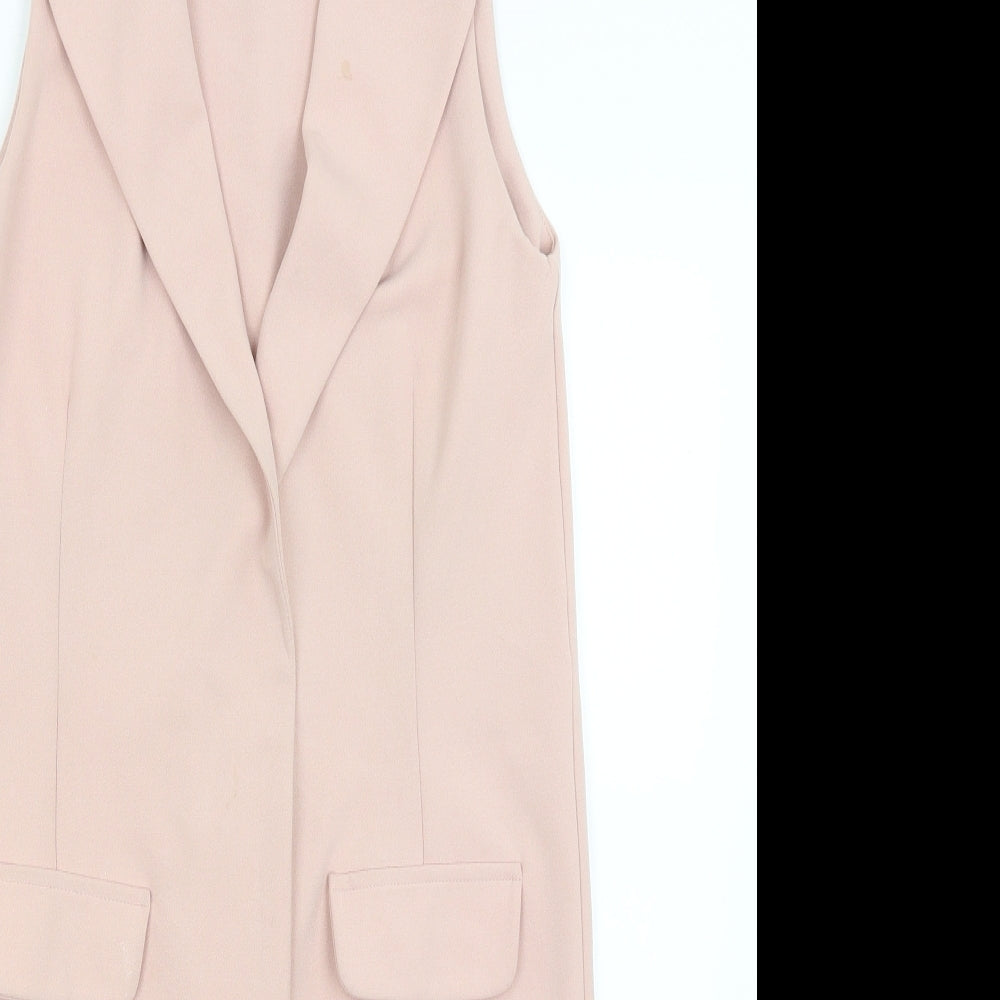 New Look Womens Pink   Jacket Blazer Size 8