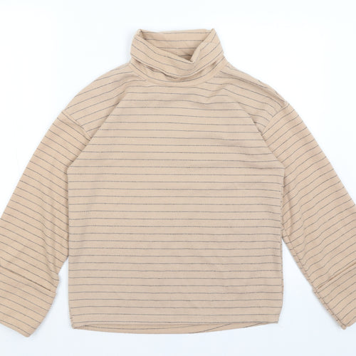 Primark Womens Brown Striped  Pullover Jumper Size XS
