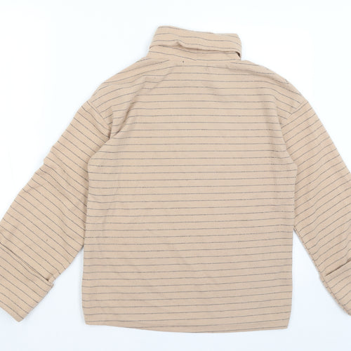 Primark Womens Brown Striped  Pullover Jumper Size XS
