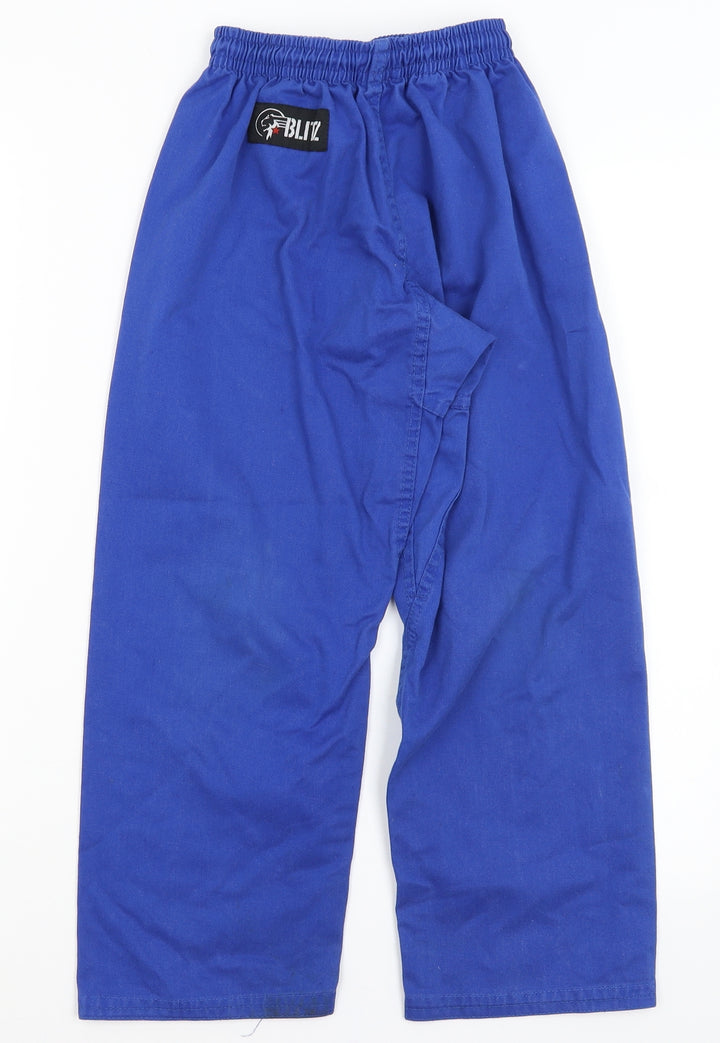 Preworn Boys Blue Bloomer Trousers Size 8 Years
