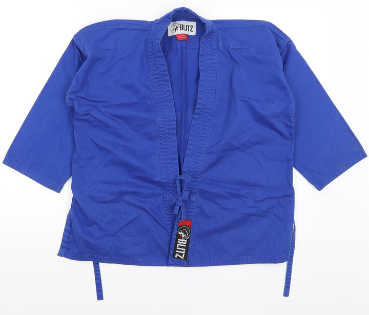 Blitz Boys Blue Wrap Jumper Size 8 Years