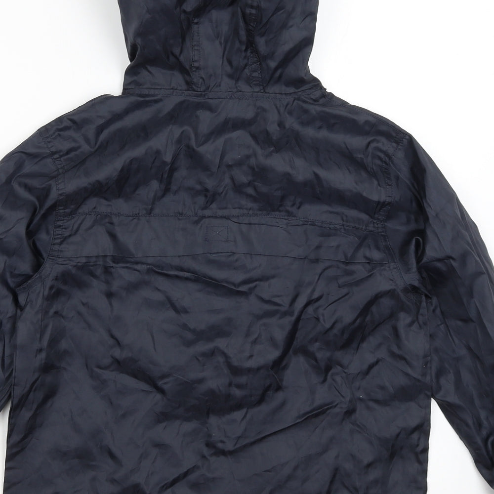 George Boys Blue   Anorak Coat Size 7-8 Years