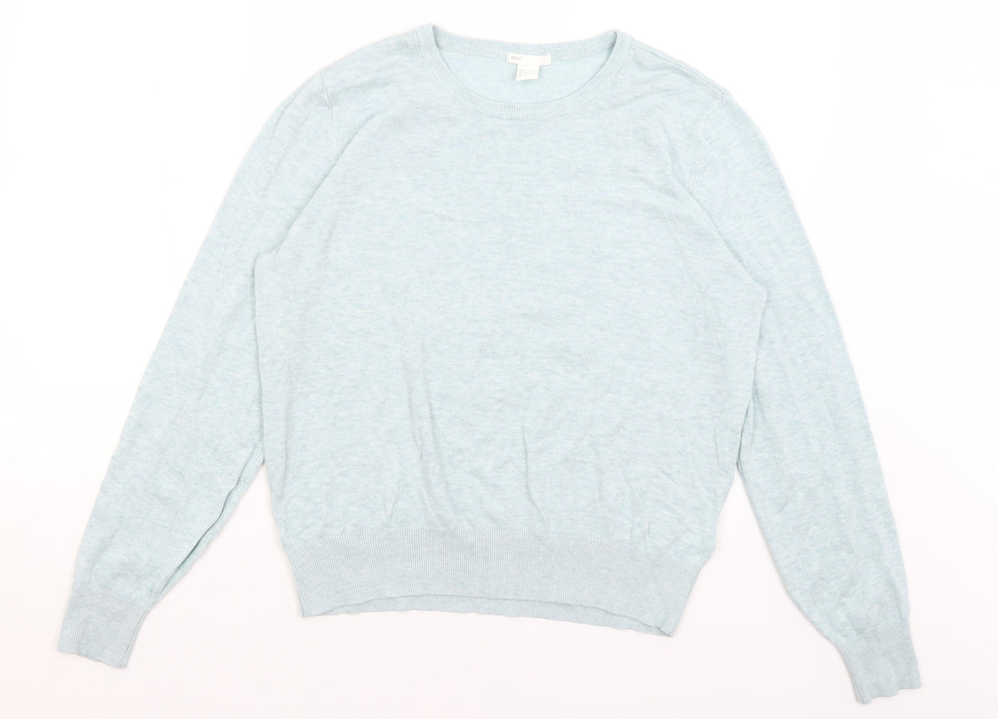 H&M Womens Blue   Pullover Jumper Size L