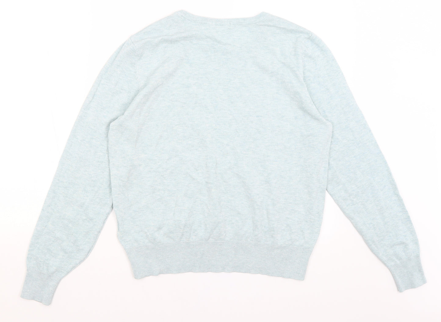 H&M Womens Blue   Pullover Jumper Size L