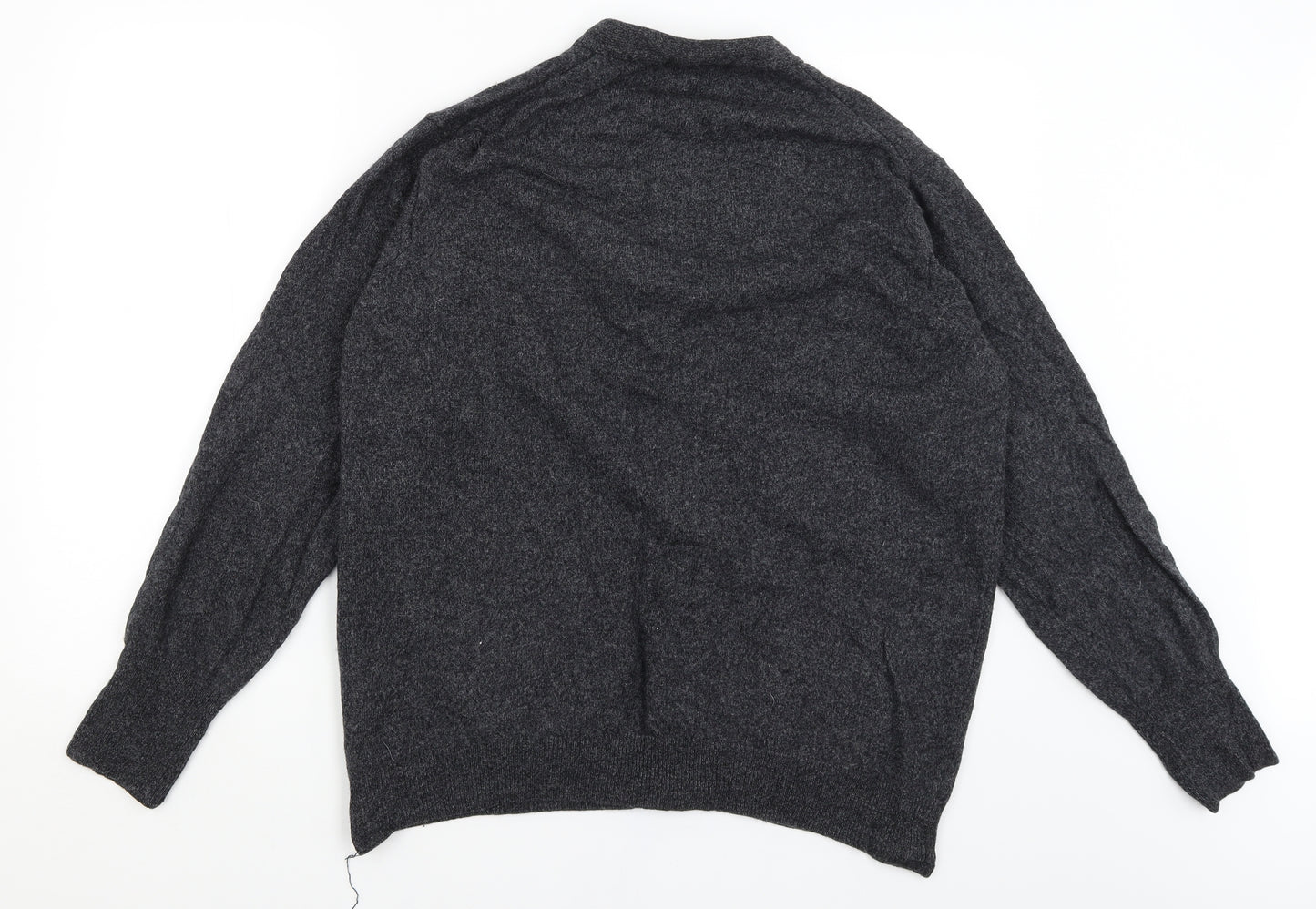 M&S Mens Grey   Cardigan Jumper Size XL