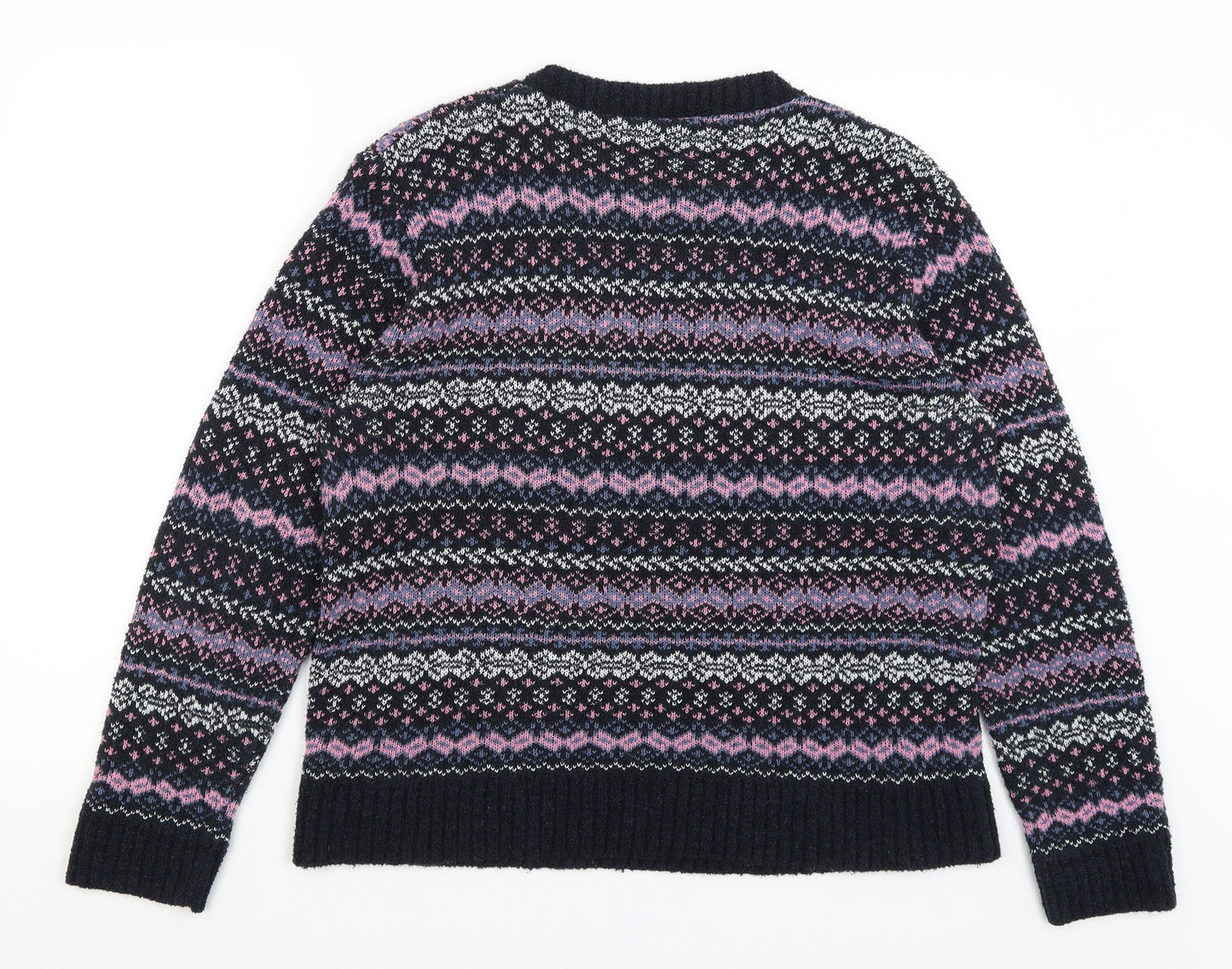 Pure & Natural Womens Blue   Pullover Jumper Size L