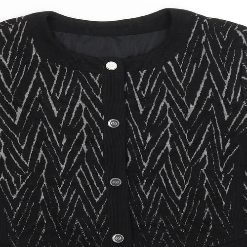 Gerry Weber Womens Black   Cardigan Jumper Size 14