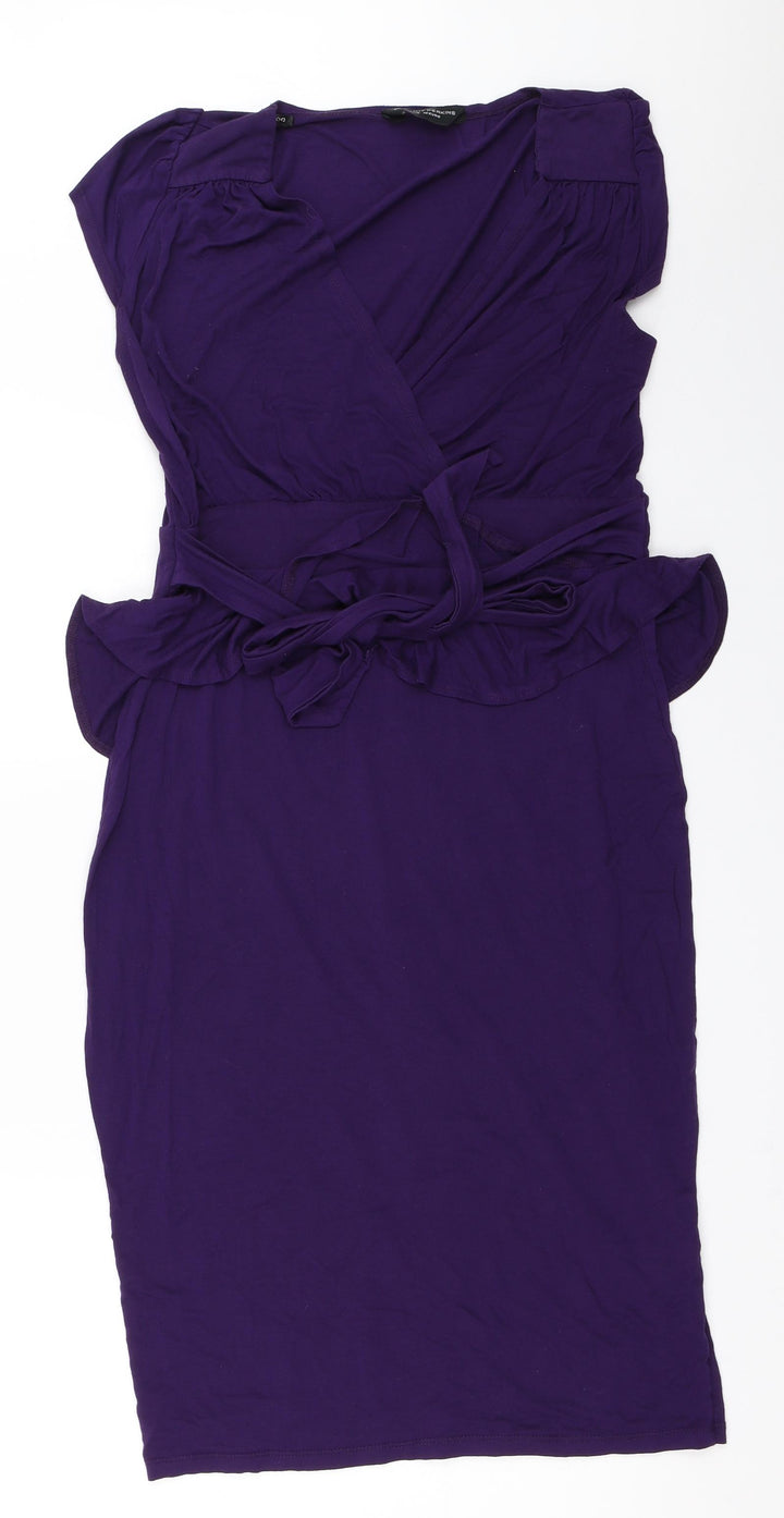 Dorothy Perkins Womens Purple Shift Size 12
