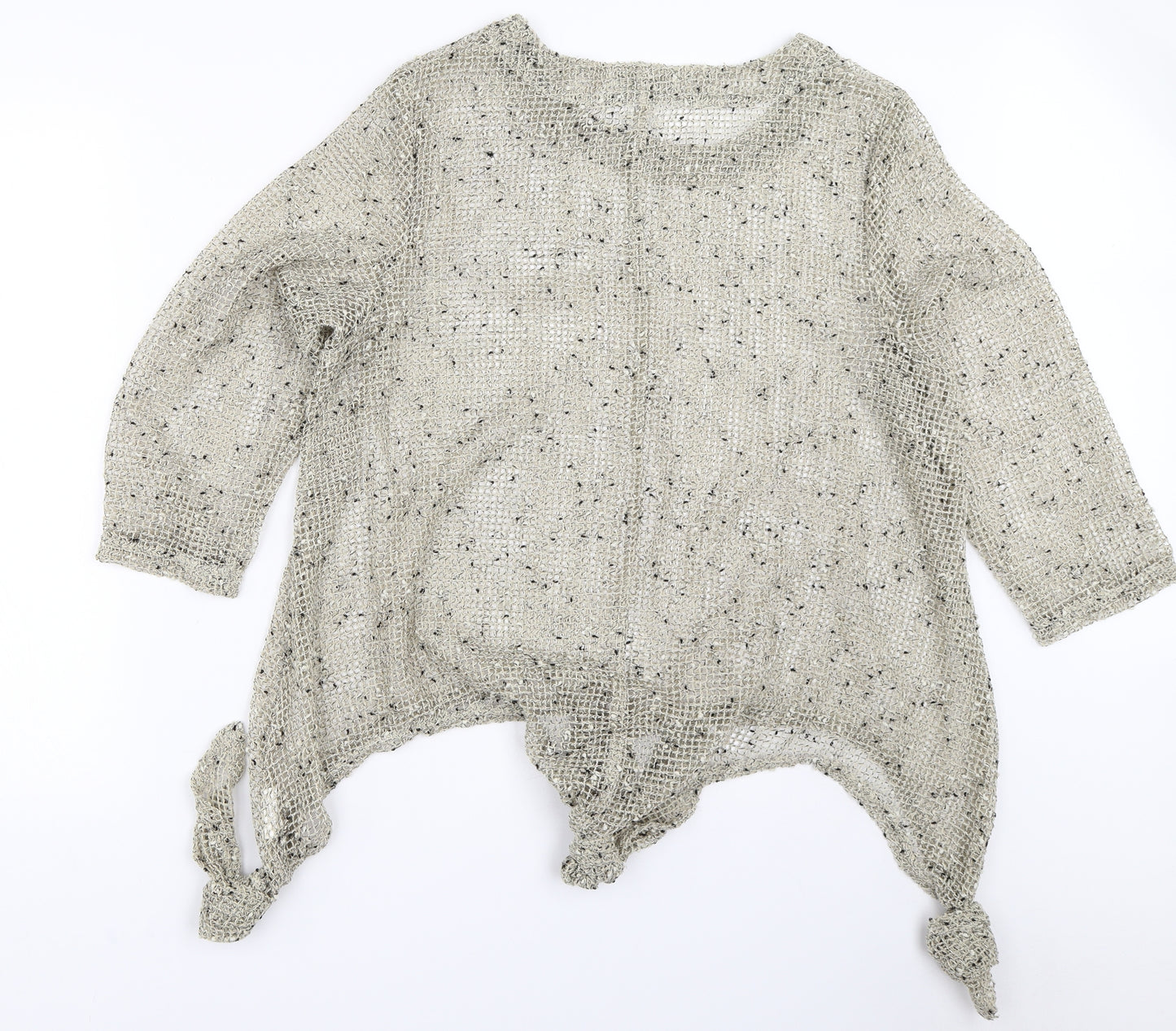 Neslav Womens Beige   Pullover Jumper One Size