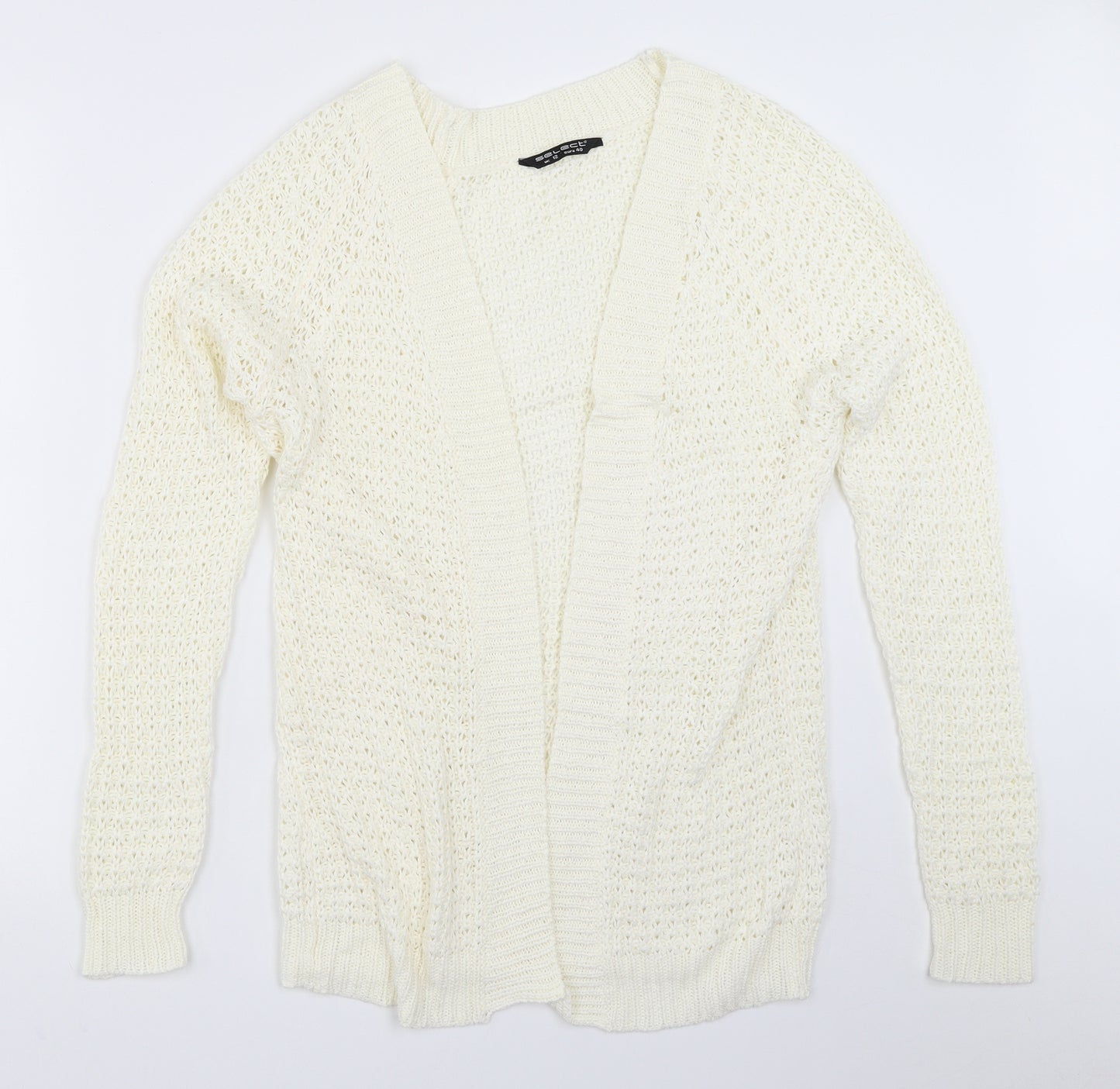Select Womens Ivory   Cardigan Jumper Size 12