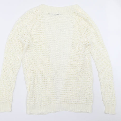 Select Womens Ivory   Cardigan Jumper Size 12