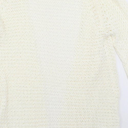 Select Womens Ivory   Cardigan Jumper Size 12