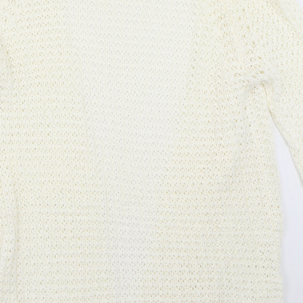 Select Womens Ivory   Cardigan Jumper Size 12