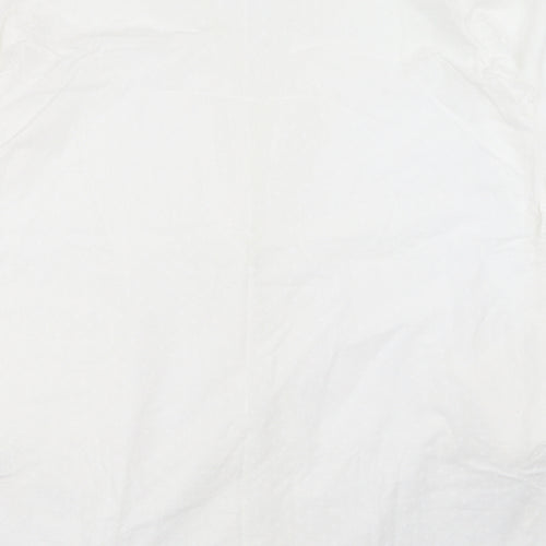 Primark Womens White Solid  Top Robe Size 8