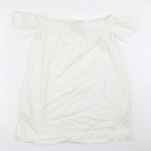 French Connection Womens Ivory   Shift  Size M