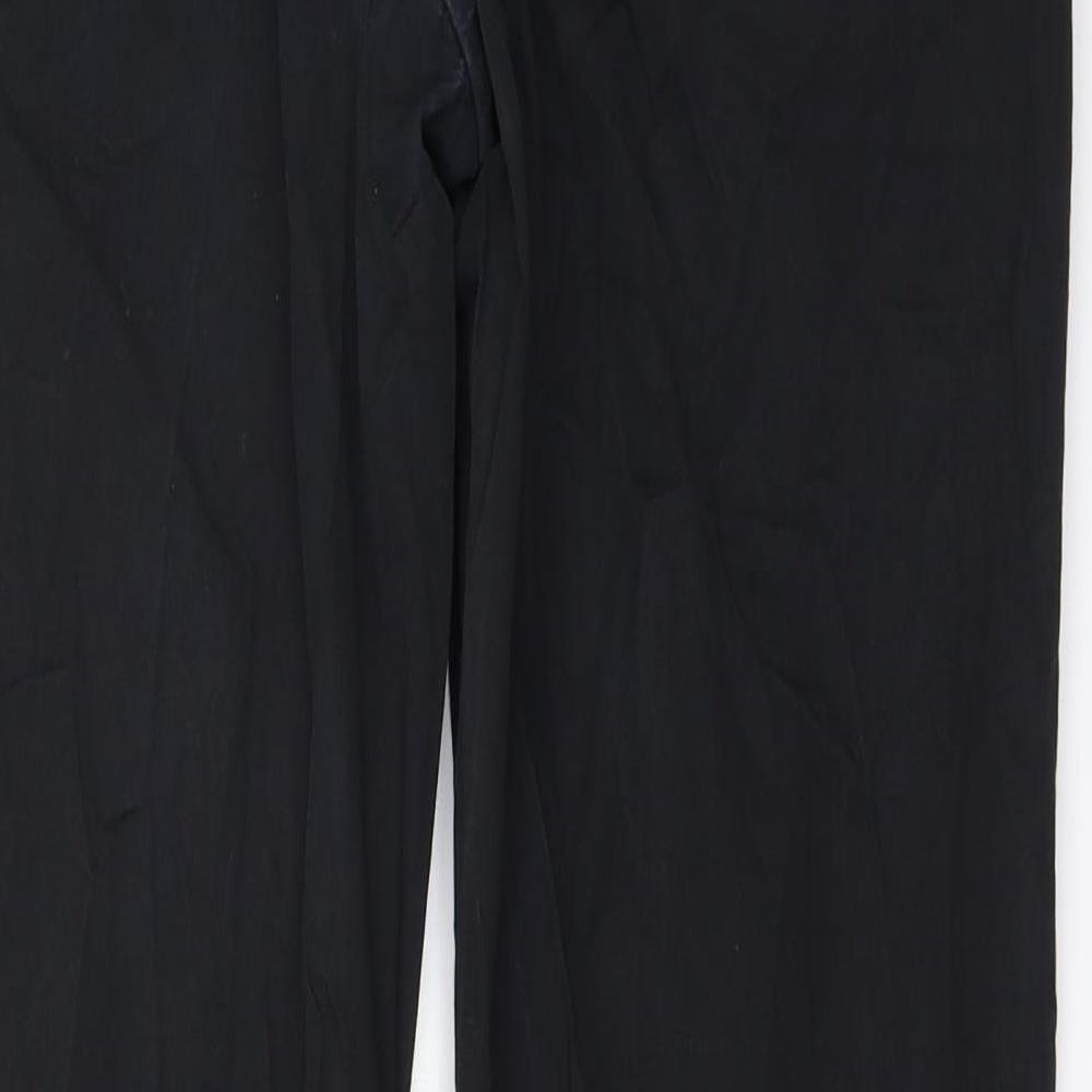 L'estrange London Womens Black   Trousers  Size XL L31 in