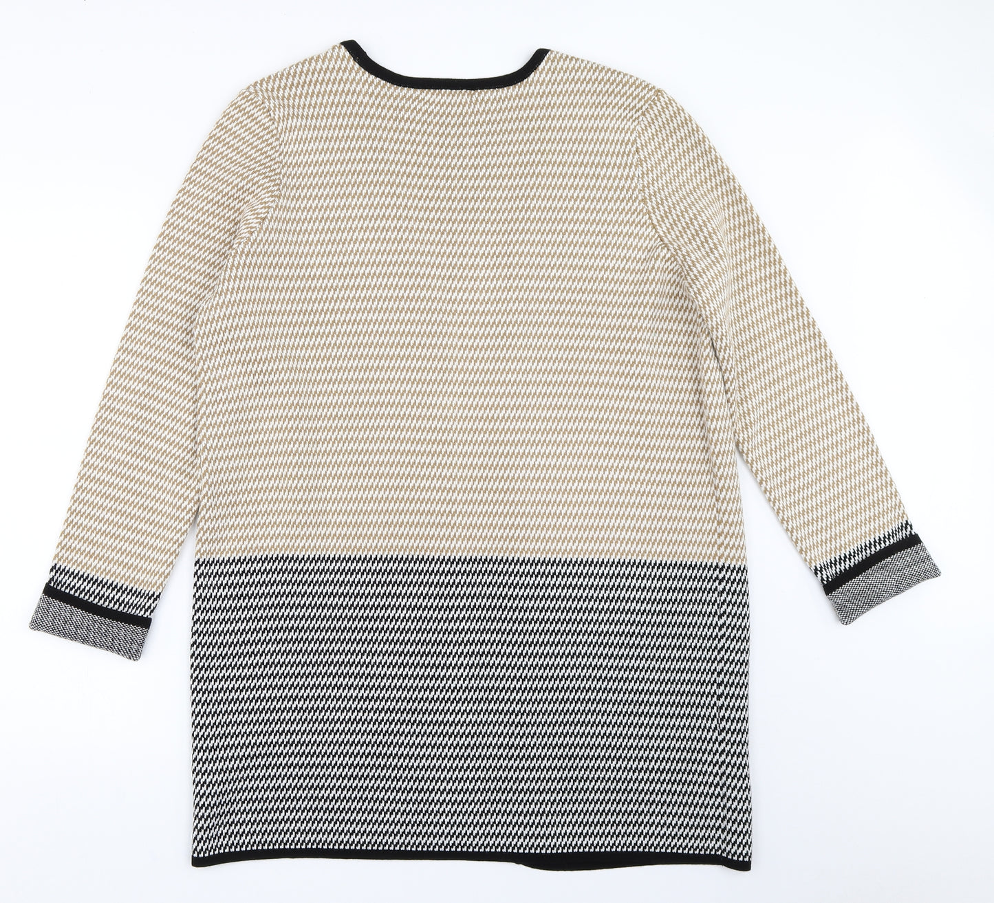 TU Womens Beige   Cardigan Jumper Size 14