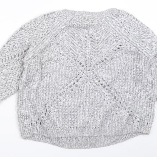 NEXT Womens Grey   Pullover Jumper Size 14