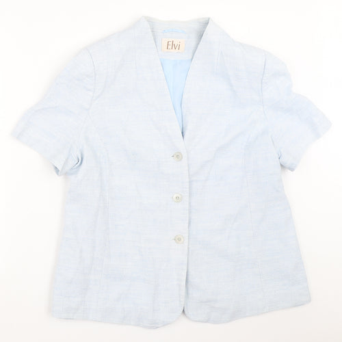 ELVI Womens Blue   Jacket  Size 20