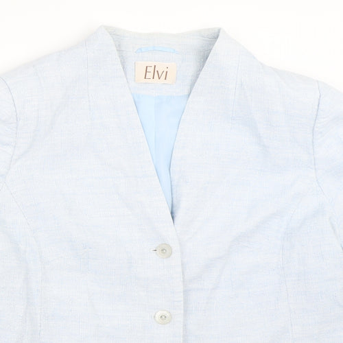 ELVI Womens Blue   Jacket  Size 20