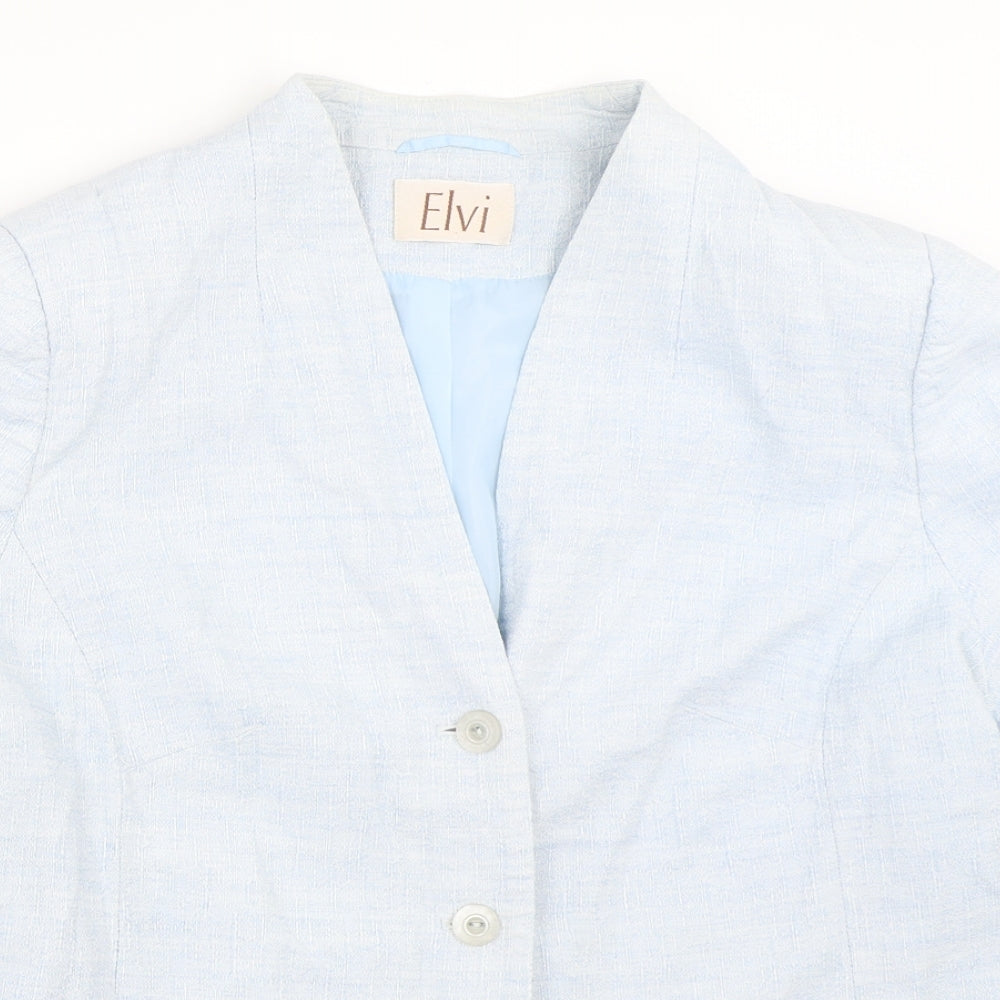 ELVI Womens Blue   Jacket  Size 20