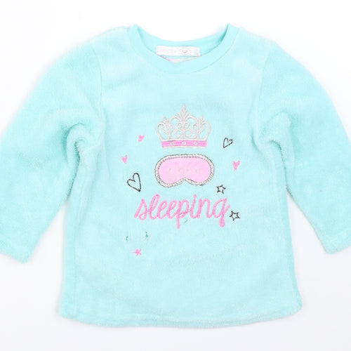 Sweet Dreams Girls Blue Solid  Top Pyjama Top Size 2-3 Years