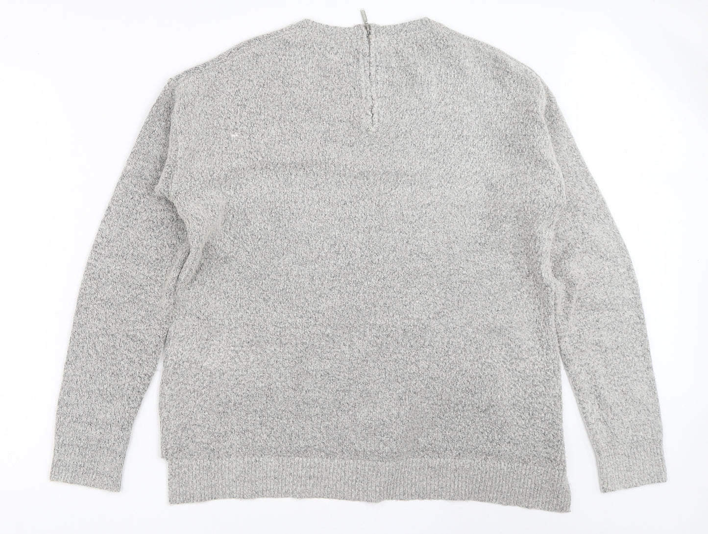 Papaya Womens Grey   Pullover Jumper Size M