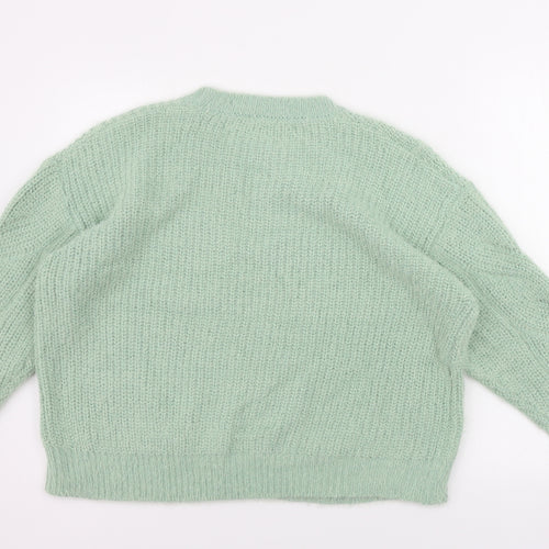 M&Co Womens Green   Pullover Jumper Size 18