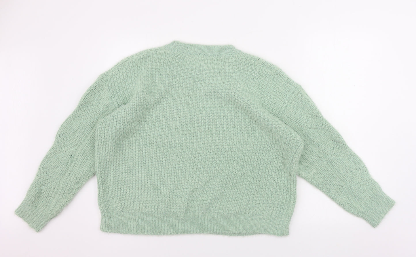 M&Co Womens Green   Pullover Jumper Size 18