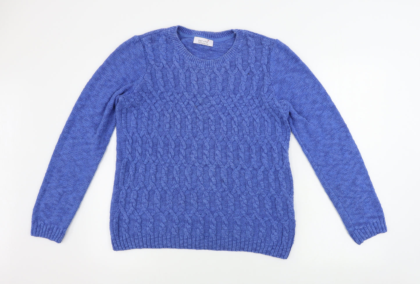 Marks and Spencer  Womens Blue   Pullover Jumper Size 14