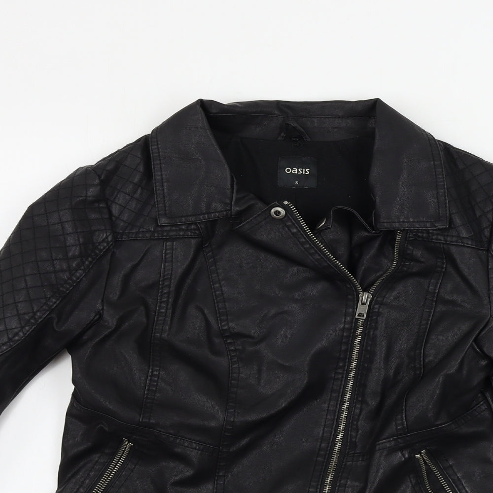 Oasis  Womens Black   Jacket Coat Size M