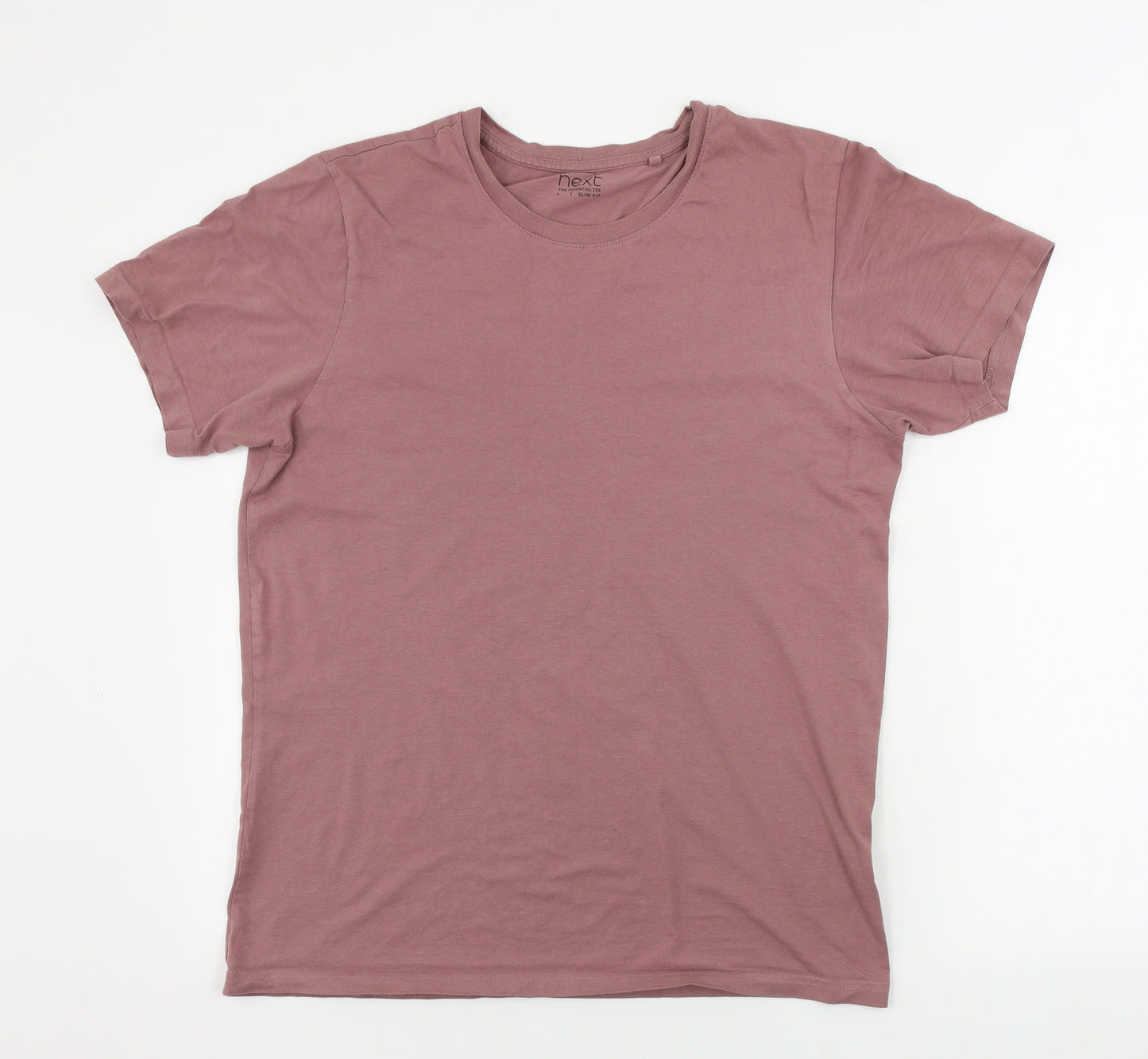 NEXT  Mens Pink    T-Shirt Size L