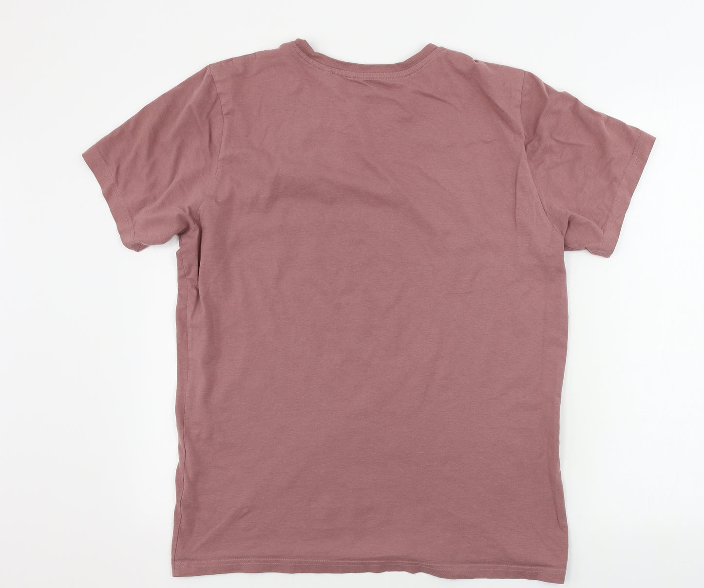 NEXT  Mens Pink    T-Shirt Size L