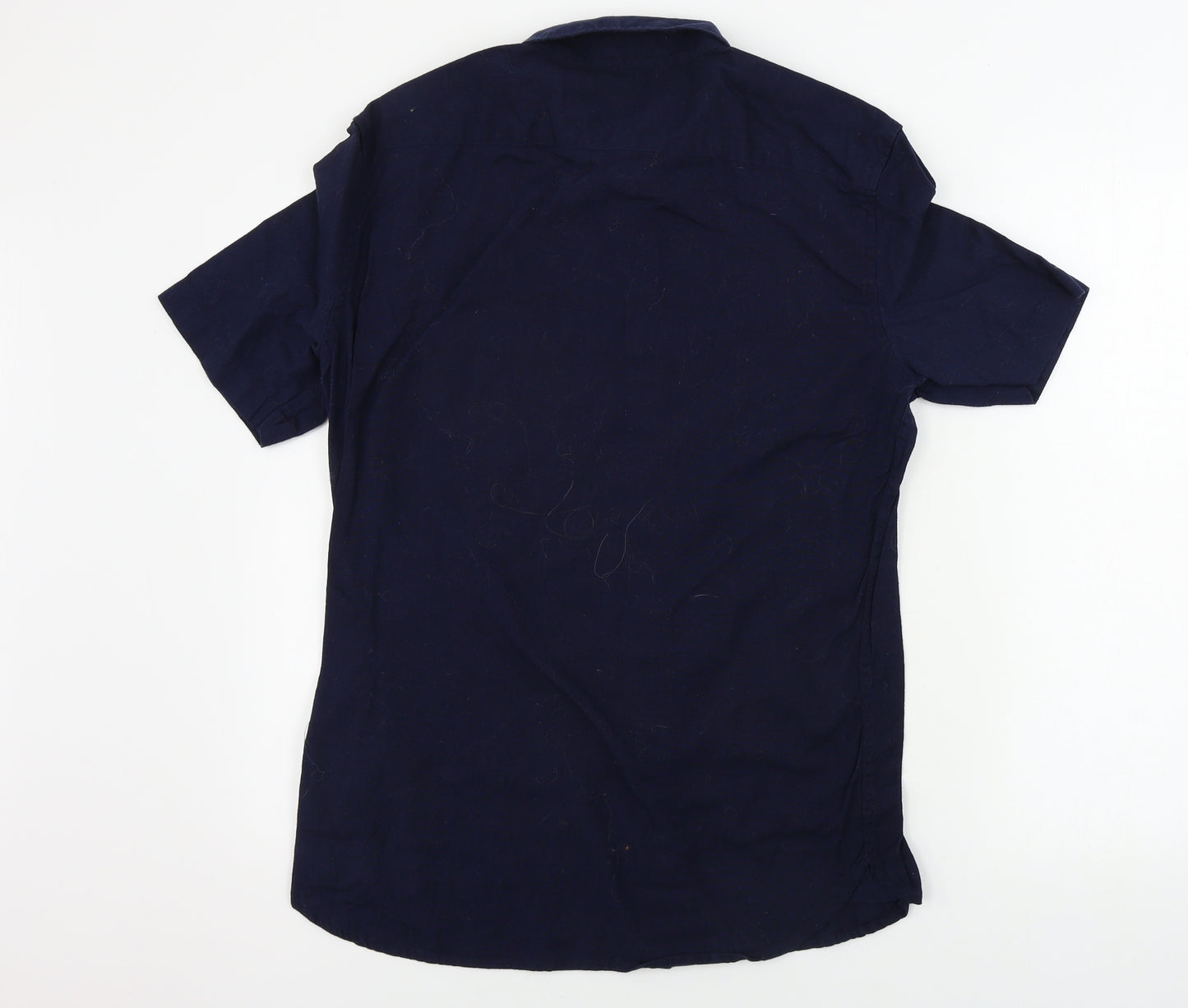 French Connection  Mens Blue    Button-Up Size M