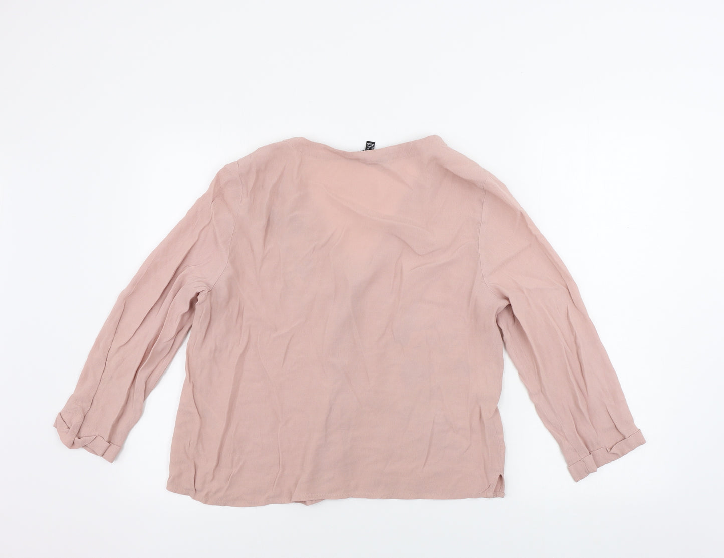 New Look  Womens Pink   Basic T-Shirt Size 12