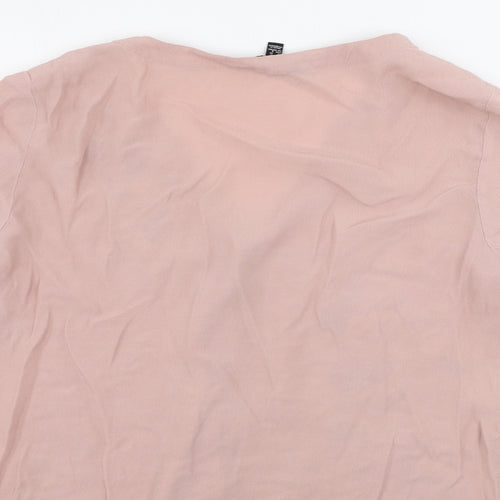 New Look  Womens Pink   Basic T-Shirt Size 12