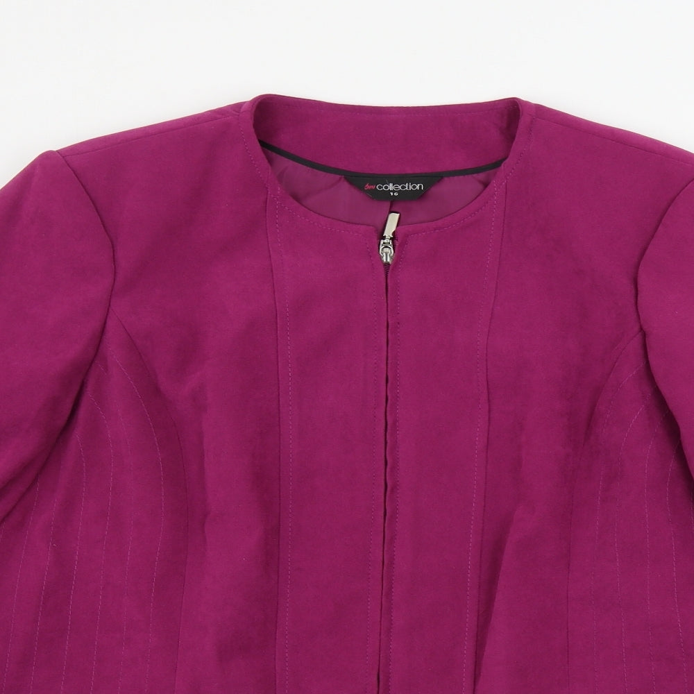 bm collection       Womens Pink   Jacket Coat Size 16