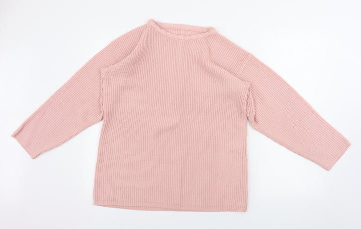 Berkertex Womens Pink Pullover Jumper Size 10