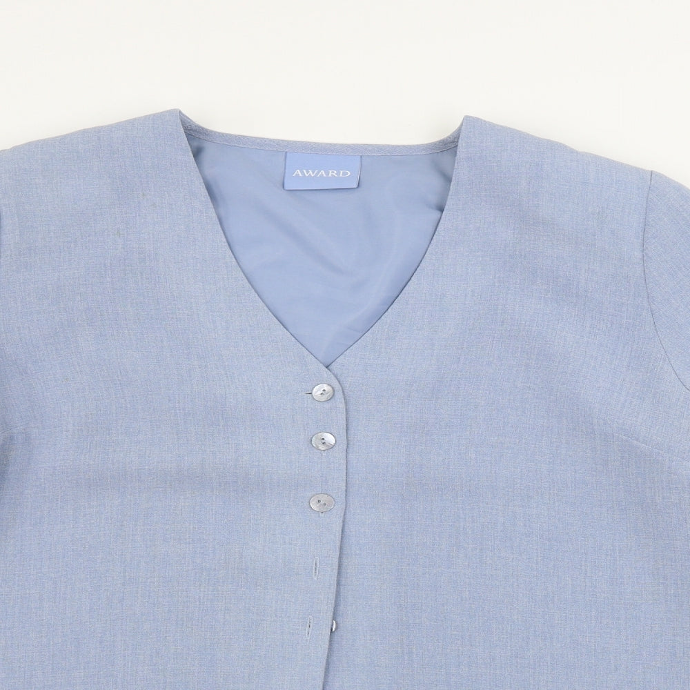 AWARD Womens Blue   Jacket Blazer Size 16