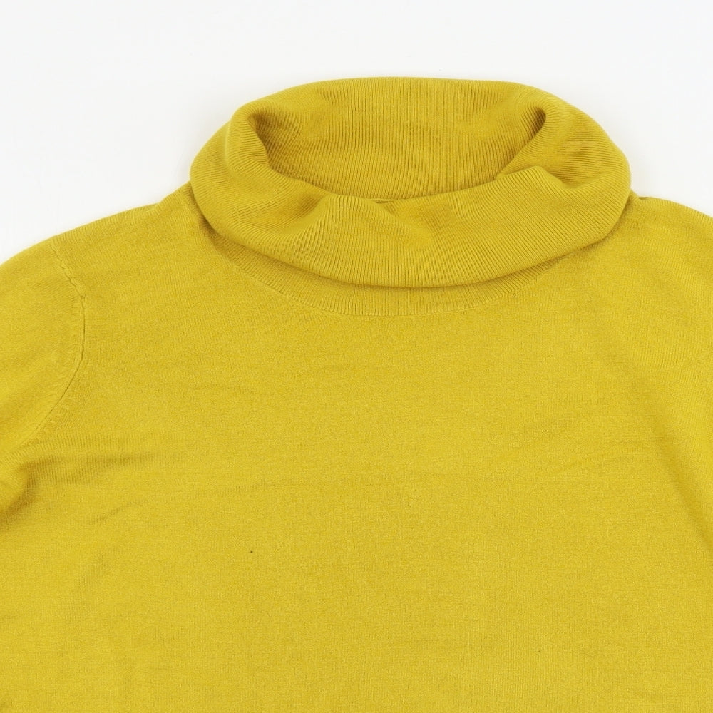 Bonmarché  Womens Yellow   Pullover Jumper Size S