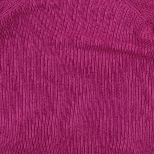 TEXT  Womens Purple   Pullover Jumper Size L