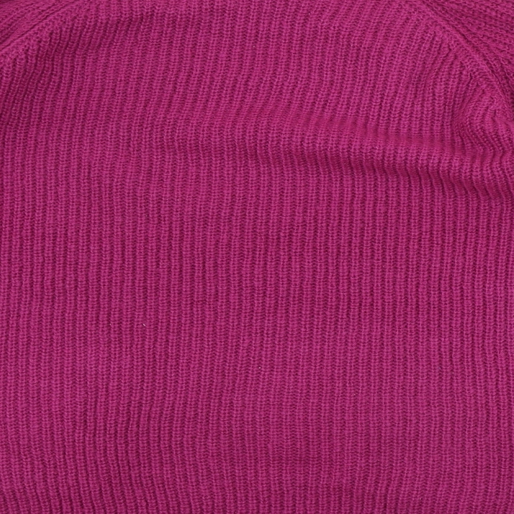 TEXT  Womens Purple   Pullover Jumper Size L