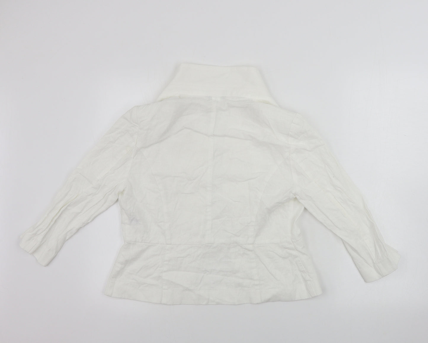 Marks and Spencer  Womens White   Jacket Blazer Size 12