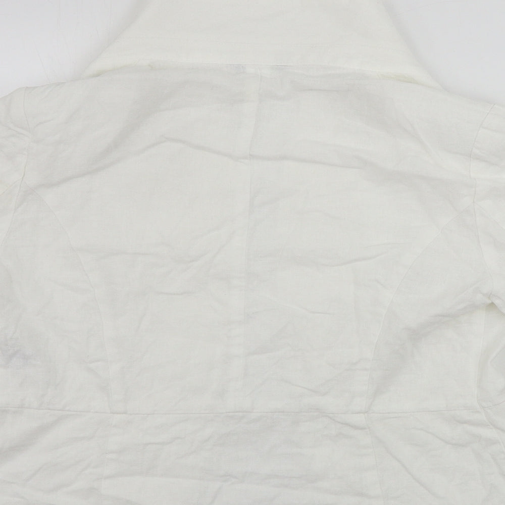 Marks and Spencer  Womens White   Jacket Blazer Size 12