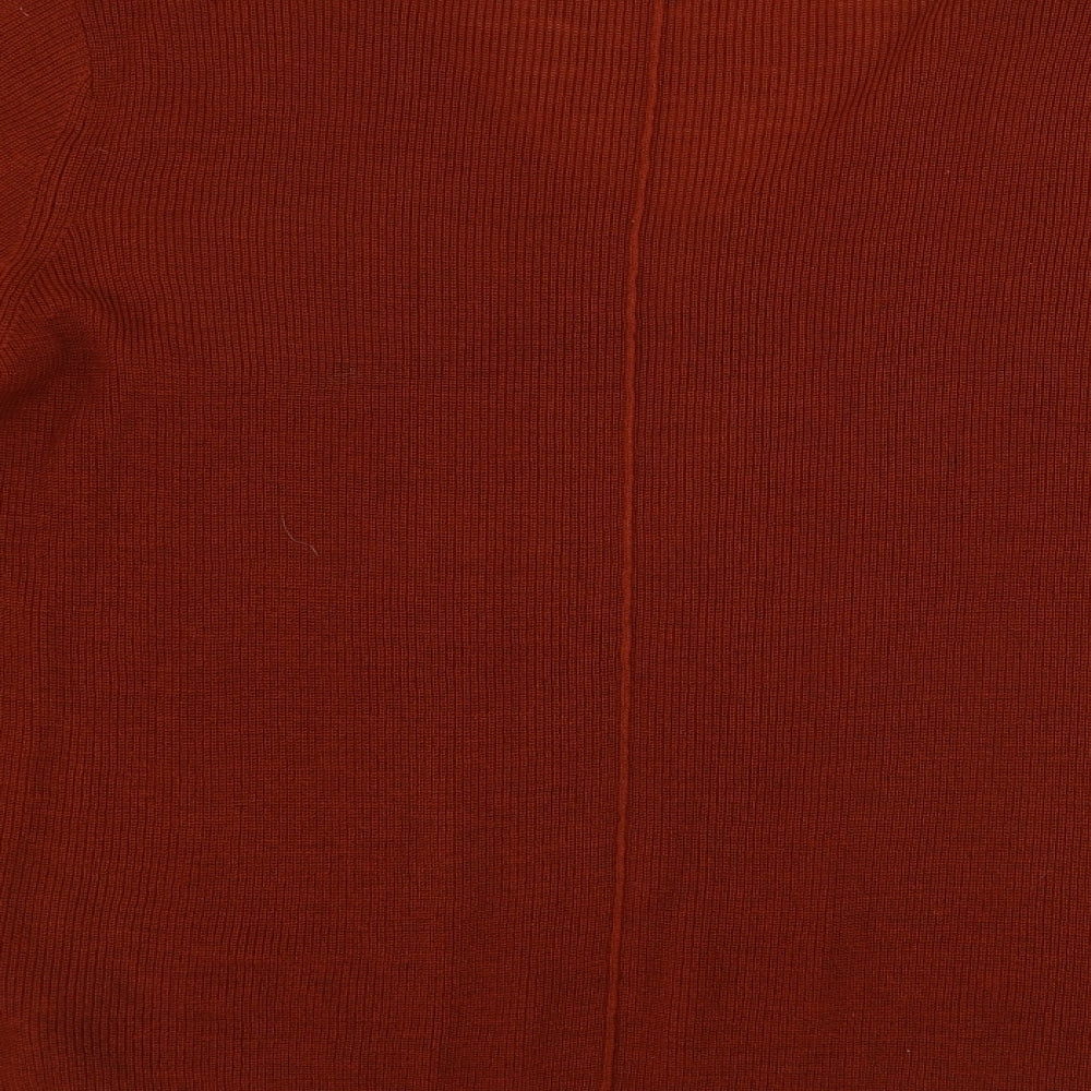 Wallis Womens Brown   Pullover Jumper Size L