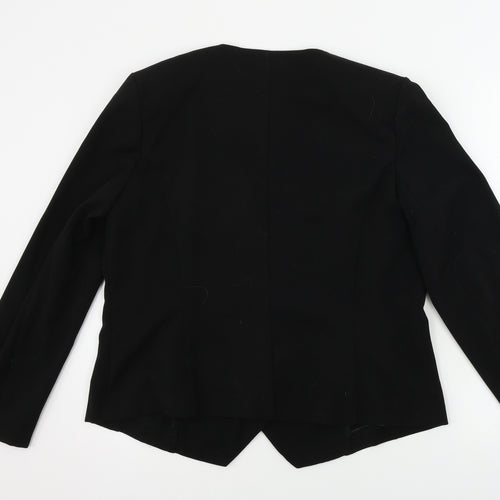 Nightingales  Womens Black   Jacket Blazer Size 16